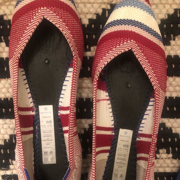 Striped Rothy’s (gently used) - Picture 2 of 2